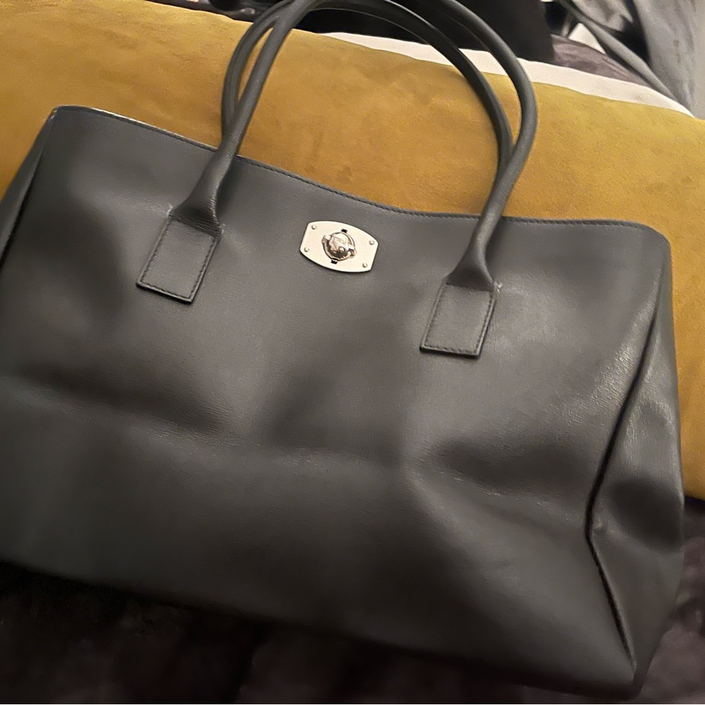 Furla black handbag excellent condition